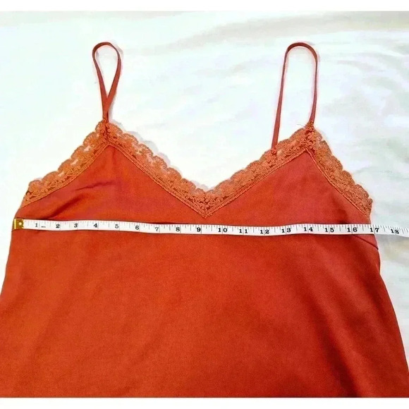 LOST &‎ WANDER Orange Grapefruit Camisole Top Size Medium NWT MSRP $75 - Picture 3 of 5